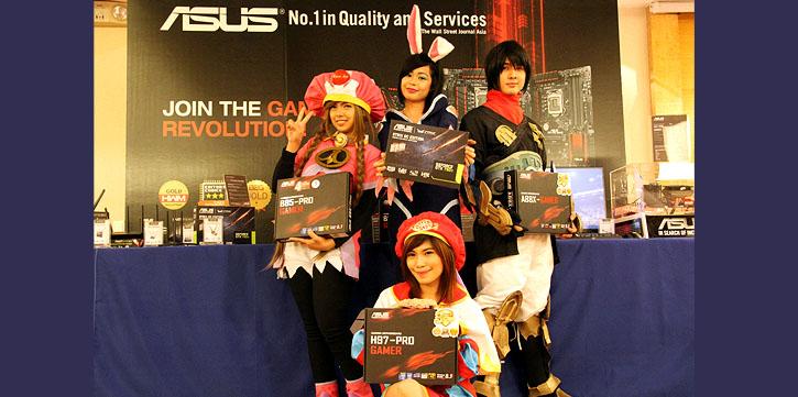 ASUS Launches its Newest Series of Gamer Motherboards and Video Cards with Cherry Credits